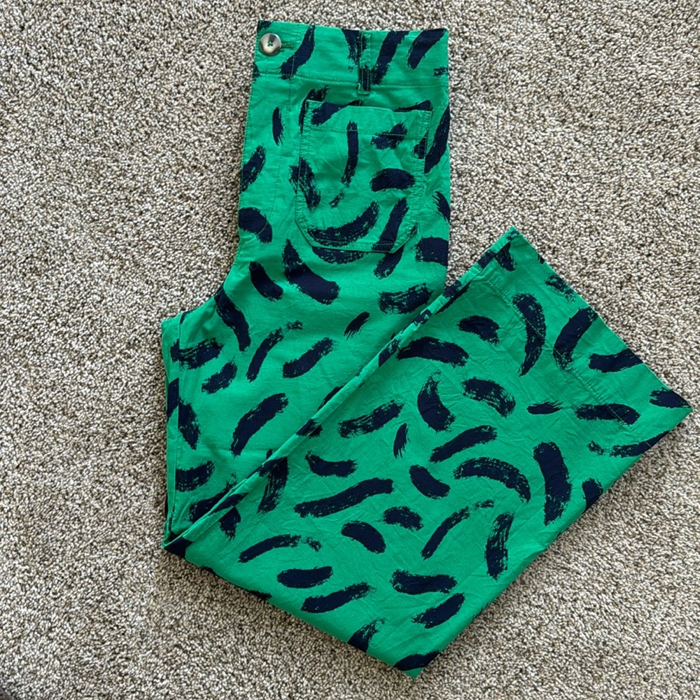 Maeve by Anthropologie Colette Cropped Wide-Leg Pant